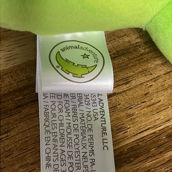 Squishy Heart Plush Dragon with iridescent horns and wings Valentines NWT - Picture 7 of 12